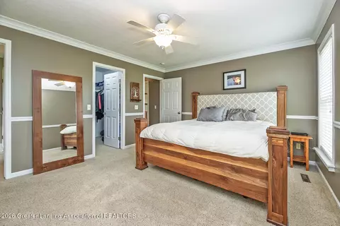 Bedroom - 7729 S Airport Rd, Dewitt, MI 48820 photo 2 of 4