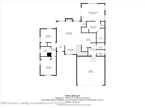 Floorplan - 2040 Arbor Meadows Dr, Dewitt, MI 48820 photo 2 of 2
