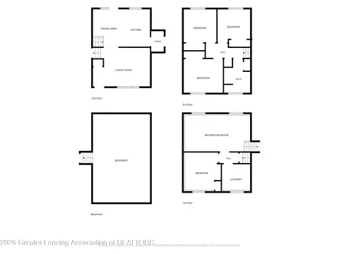 Floorplan - 421 White Oak Dr, Perry, MI 48872 photo 5 of 9