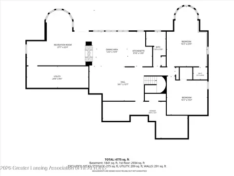 Floorplan - 505 W Spring Meadows Ln, Dewitt, MI 48820 photo 2 of 3