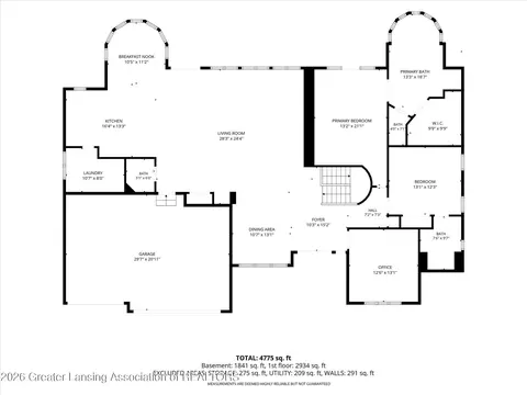 Floorplan - 505 W Spring Meadows Ln, Dewitt, MI 48820 photo 3 of 3
