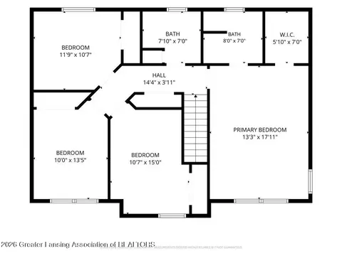 Floorplan - 3294 Hidden Ridge Dr, Dewitt, MI 48820 photo 2 of 3