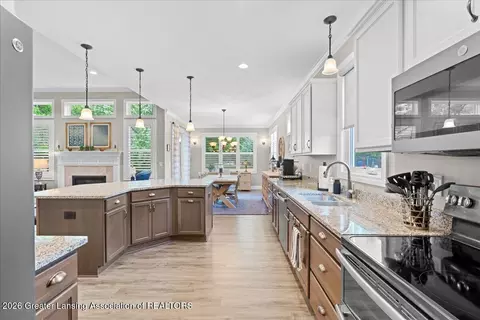 Kitchen - 214 Ayla Dr, Dewitt, MI 48820 photo 3 of 4