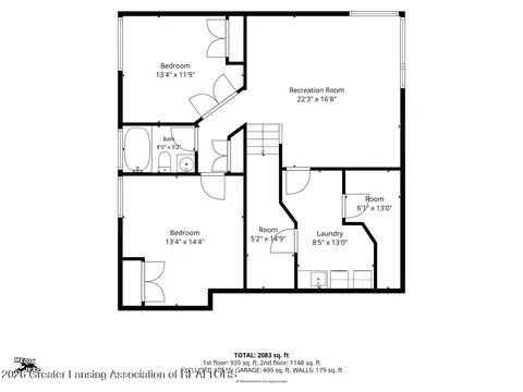 Floorplan - 16940 Cedarbrook Dr, Haslett, MI 48840 photo 1 of 6