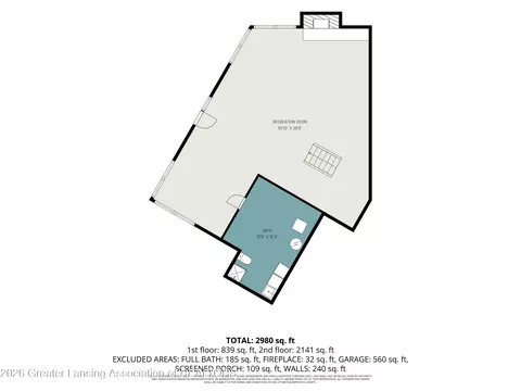 Floorplan - 12196 Center Rd, Bath, MI 48808 photo 2 of 3