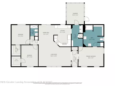 Floorplan - 8995 River Park Rd, Jackson, MI 49201 photo 1 of 1