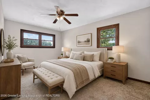 Bedroom - 4600 W Marshall Rd, Saint Johns, MI 48879 photo 8 of 11