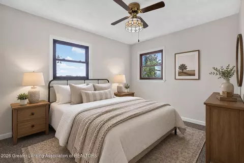 Bedroom - 4600 W Marshall Rd, Saint Johns, MI 48879 photo 5 of 11