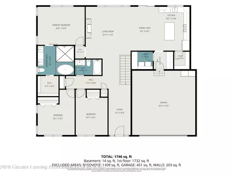 Floorplan - 10933 S Wacousta Rd, Dewitt, MI 48820 photo 1 of 1