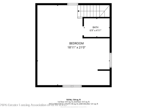 Floorplan - 2460 N Eifert Rd, Holt, MI 48842 photo 2 of 3