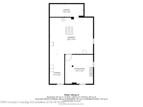 Floorplan - 11121 Wood Rd, Dewitt, MI 48820 photo 2 of 4