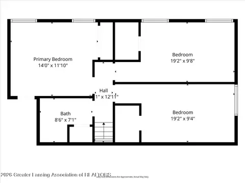 Floorplan - 1829 Crest St, Haslett, MI 48840 photo 1 of 4