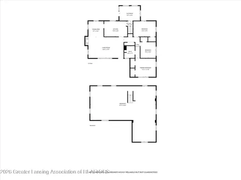 Floorplan - 9207 W Herbison Rd, Eagle, MI 48822 photo 1 of 1