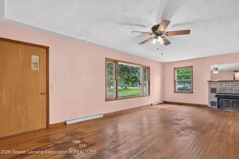 Living - 9207 W Herbison Rd, Eagle, MI 48822 photo 1 of 5