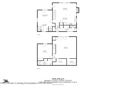 Floorplan - 8350 Spring Rd, Stanton, MI 48888 photo 3 of 3