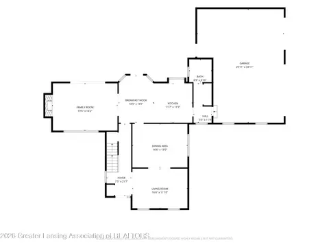 Floorplan - 4115 W Howe Rd, Dewitt, MI 48820 photo 2 of 4