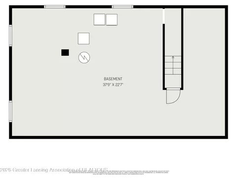 Floorplan - 236 Dunham St, Sunfield, MI 48890 photo 2 of 4