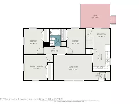 Floorplan - 236 Dunham St, Sunfield, MI 48890 photo 1 of 4