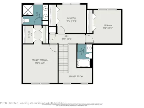 Floorplan - 5521 Jessael Dr, Bath, MI 48808 photo 2 of 3