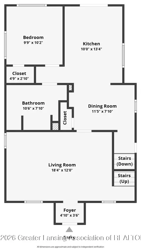 Floorplan - 302 Wilson St, Dewitt, MI 48820 photo 1 of 3