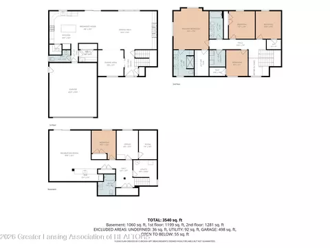 Floorplan - 14250 Clairmont Dr, Bath, MI 48808 photo 4 of 4