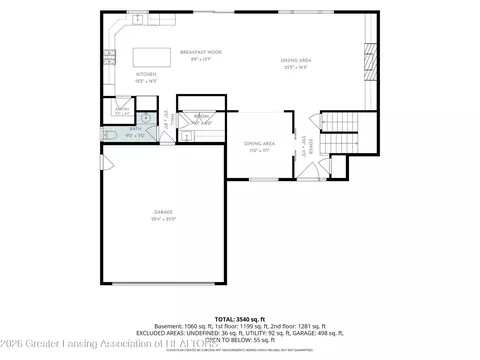 Floorplan - 14250 Clairmont Dr, Bath, MI 48808 photo 1 of 4