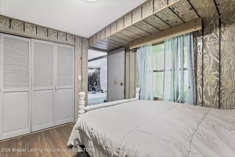 Bedroom - 525 N Cedar Rd, Mason, MI 48854 photo 8 of 11