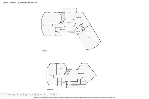 Floorplan - 705 W Geneva Dr, Dewitt, MI 48820 photo 1 of 3