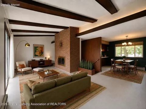 Living - 10238 Lafayette Ln, Dimondale, MI 48821 photo 3 of 5