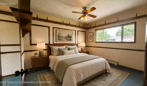 Bedroom - 10238 Lafayette Ln, Dimondale, MI 48821 photo 3 of 5