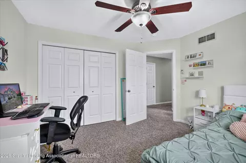 Bedroom - 2610 S Edgar Rd, Mason, MI 48854 photo 7 of 9