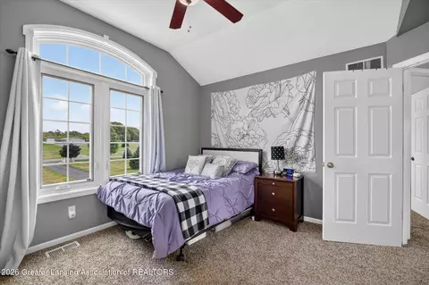 Bedroom - 2610 S Edgar Rd, Mason, MI 48854 photo 9 of 9