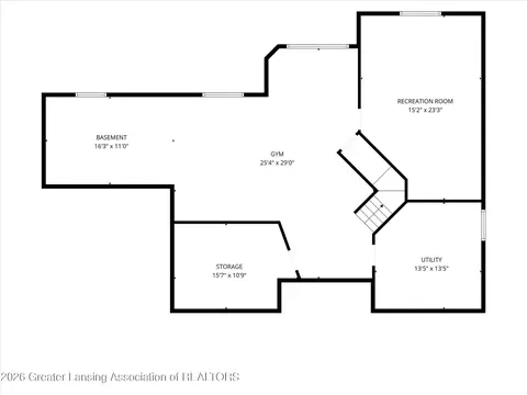 Floorplan - 2610 S Edgar Rd, Mason, MI 48854 photo 3 of 3