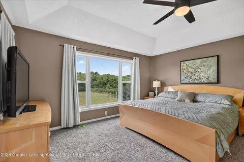 Bedroom - 2610 S Edgar Rd, Mason, MI 48854 photo 3 of 9