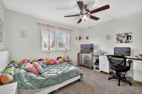 Bedroom - 2610 S Edgar Rd, Mason, MI 48854 photo 6 of 9