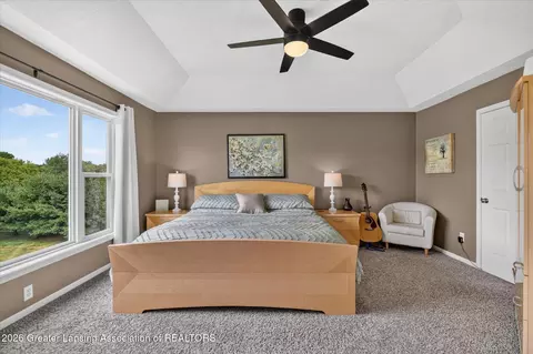 Bedroom - 2610 S Edgar Rd, Mason, MI 48854 photo 2 of 9
