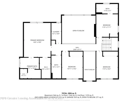 Floorplan - 1582 Maiden Ln, Okemos, MI 48864 photo 2 of 4