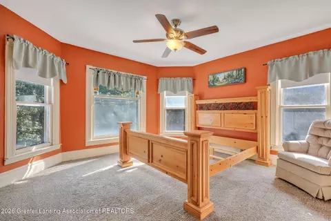 Bedroom - 105 E Columbia Rd, Mason, MI 48854 photo 7 of 8