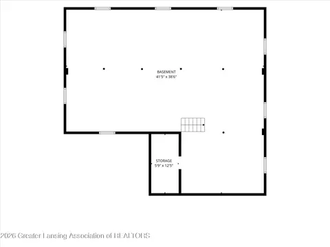 Floorplan - 11131 S Lowell Rd, Dewitt, MI 48820 photo 2 of 3
