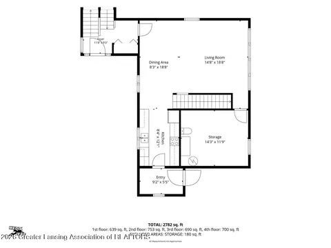 Floorplan - 1390 E Haslett Rd, Williamston, MI 48895 photo 2 of 4