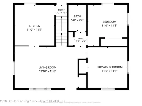 Floorplan - 3216 Young Ave, Lansing, MI 48906 photo 1 of 4