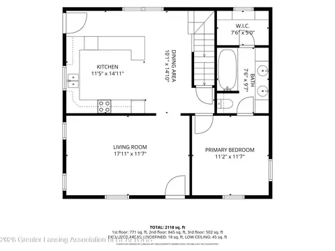 Floorplan - 4275 Keller Rd, Holt, MI 48842 photo 2 of 3