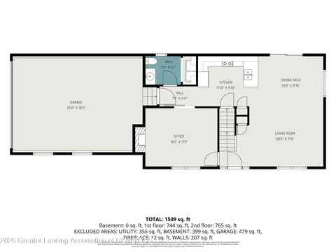 Floorplan - 12033 Pine Ridge Dr, Perry, MI 48872 photo 2 of 3
