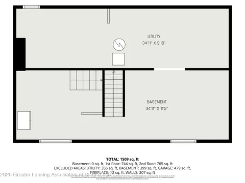 Floorplan - 12033 Pine Ridge Dr, Perry, MI 48872 photo 3 of 3