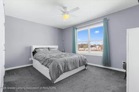 Bedroom - 612 Launch Point Dr, Perry, MI 48872 photo 3 of 4
