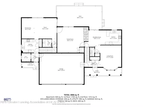 Floorplan - 1908 Persimmon Path, Holt, MI 48842 photo 1 of 3