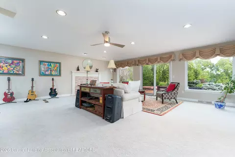 Living - 1200 W Howell Rd, Mason, MI 48854 photo 3 of 5