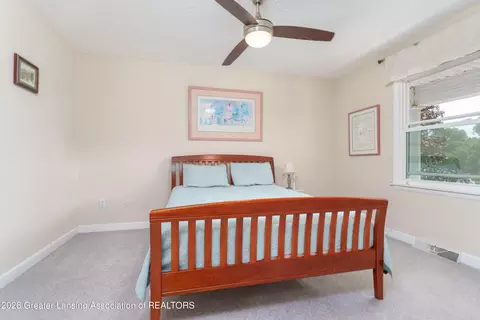 Bedroom - 1200 W Howell Rd, Mason, MI 48854 photo 4 of 5