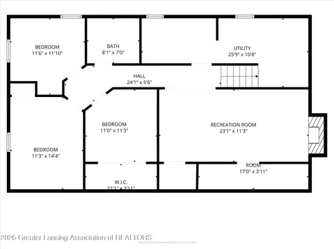 Floorplan - 15157 Pinehurst Dr, Lansing, MI 48906 photo 1 of 2