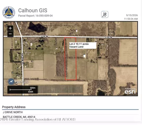 0 Lot 2 J Dr, Battle Creek, MI 49014